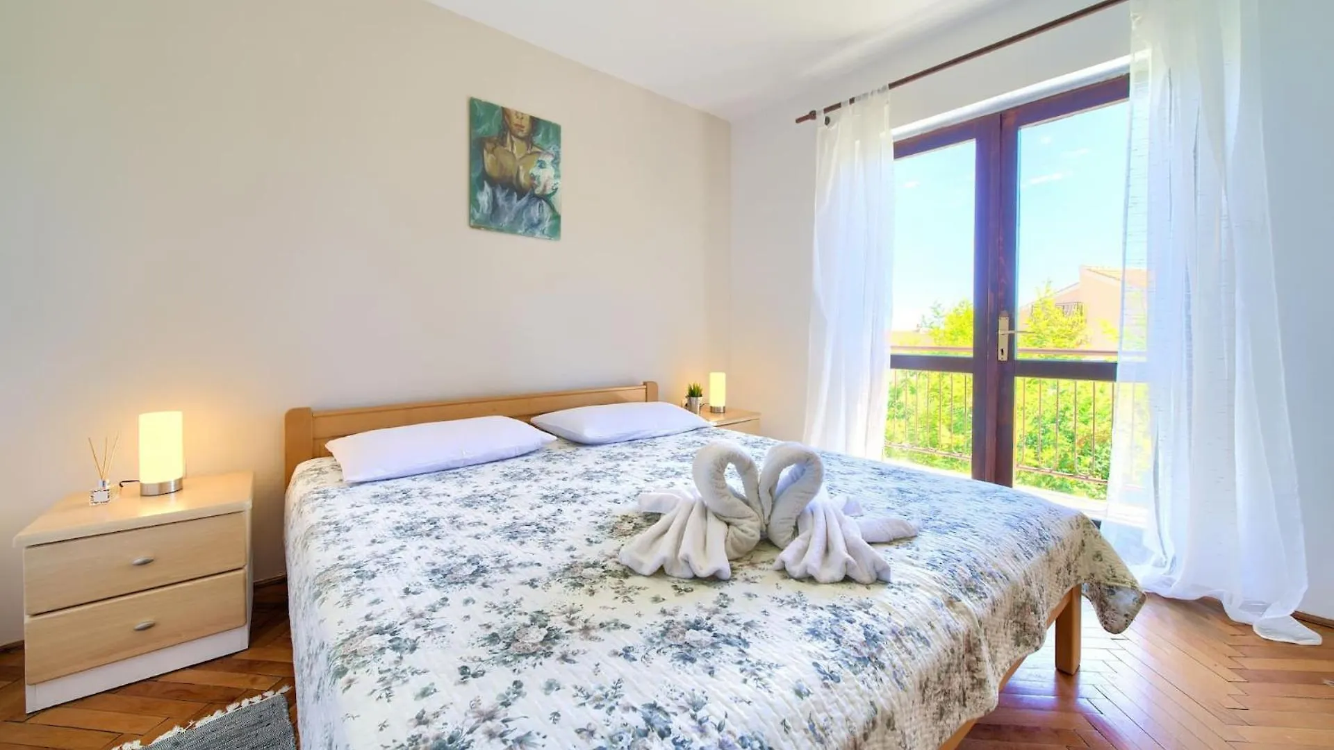 Apartment Disente With Sea View Krk Town Croatia